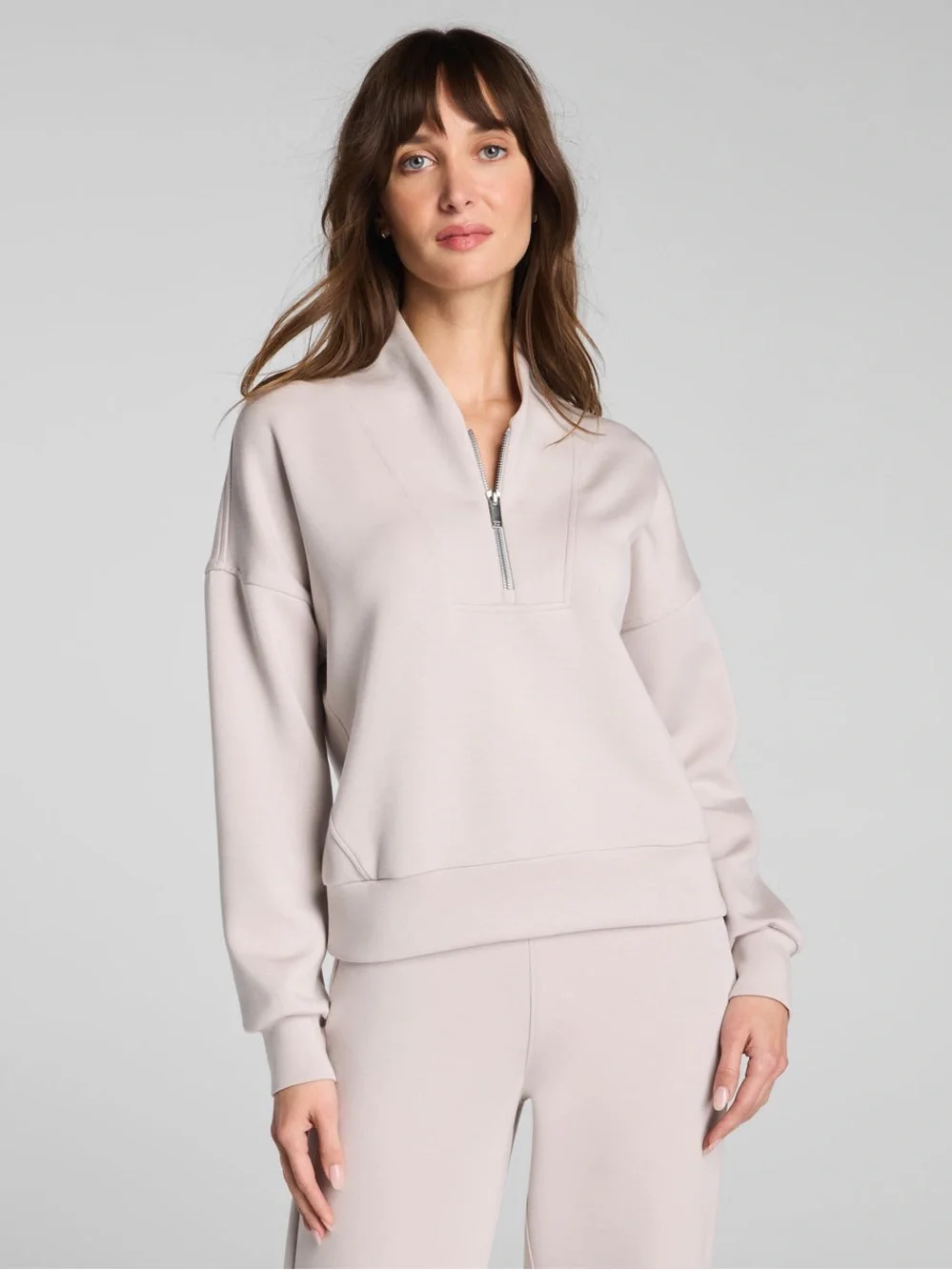 SPANX AirEssentials Shawl Collar Half Zip